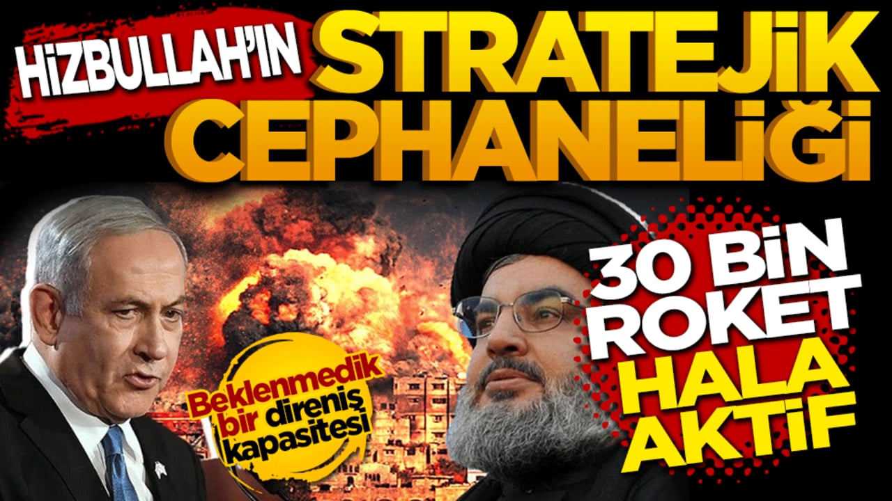 Hizbullah’ın Stratejik Cephaneliği: 30 Bin Roket Hâlâ Aktif
