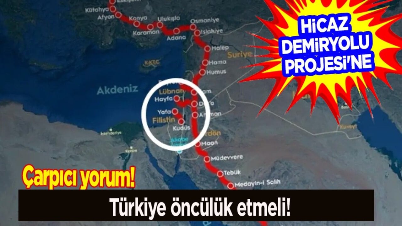 HÜDA PAR'dan Hicaz Demiryolu Projesi'ne destek: Türkiye öncülük etmeli