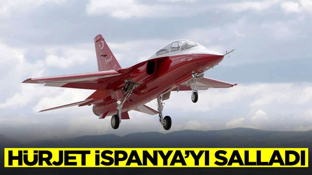 Hürjet İspanya'yı salladı