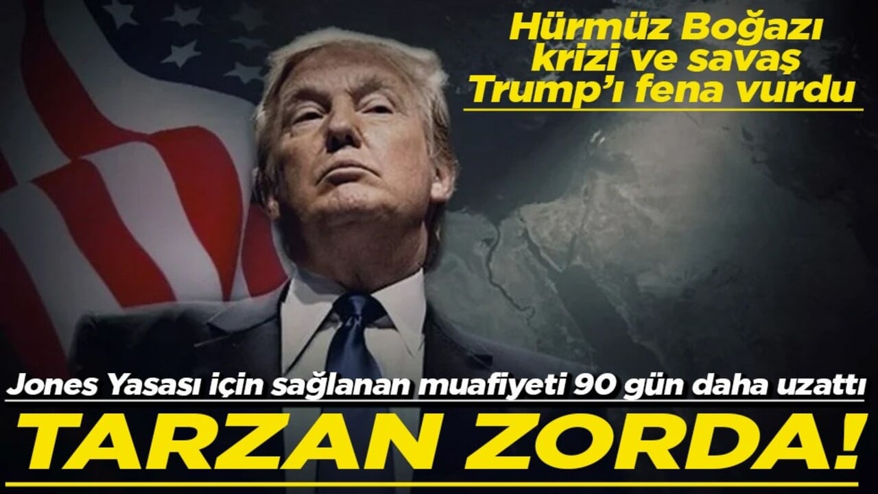 Hürmüz Boğazı krizi ve savaş Trump’ı fena vurdu Tarzan zorda!