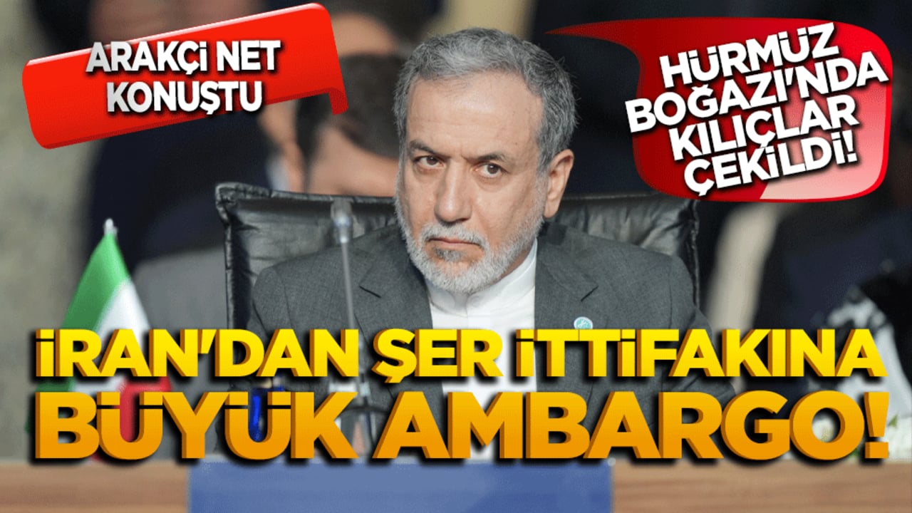 Hürmüz Boğazı'nda kılıçlar çekildi! İran'dan şer ittifakına büyük ambargo!