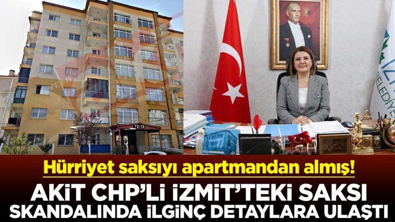 Hürriyet saksıyı apartmandan almış! Akit CHP’li İzmit’teki saksı skandalında ilginç detaylara ulaştı