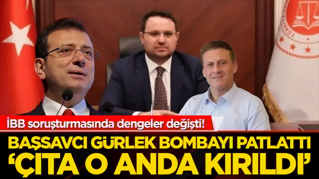 İBB soruşturmasında dengeler değişti! Başsavcı gürlek: "çıta o anda kırıldı"