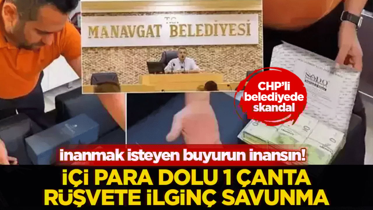İçi para dolu 1 çanta rüşvete ilginç savunma: İnanmak isteyen buyurun inansın