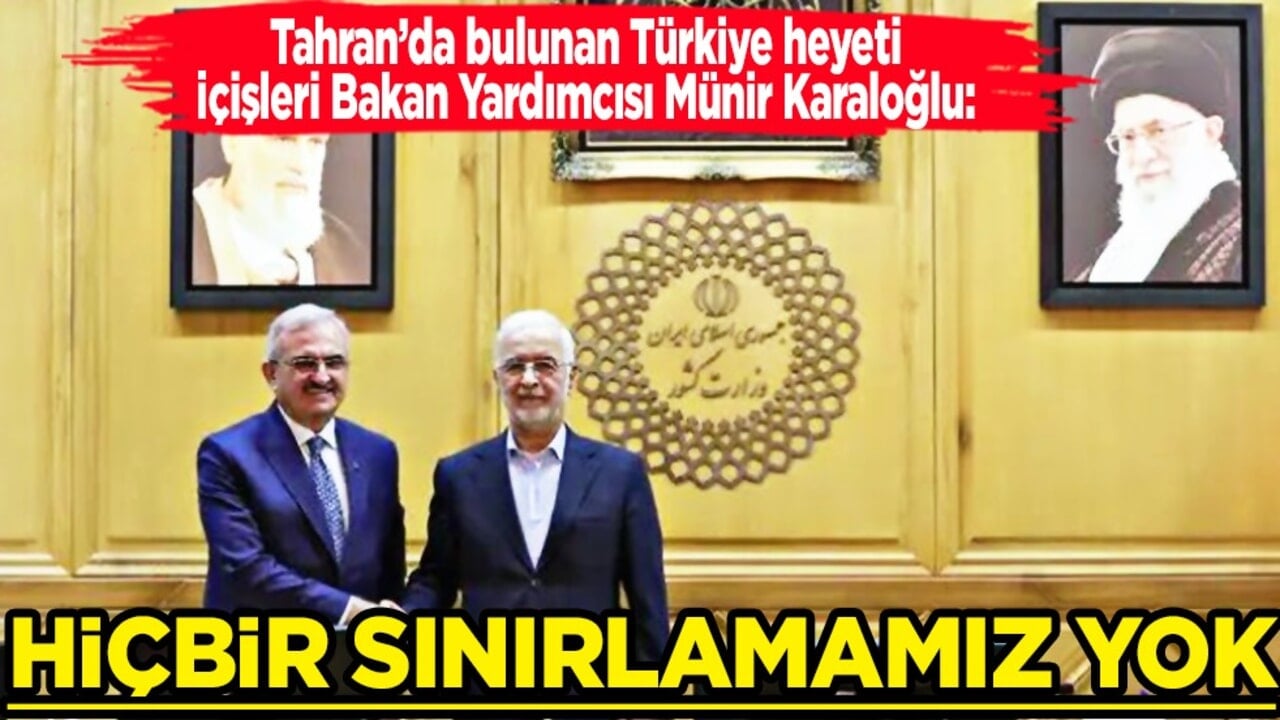 İçişleri Bakanı: Türkiye, İran için özel bir konuma sahiptir diyerek duyurdu