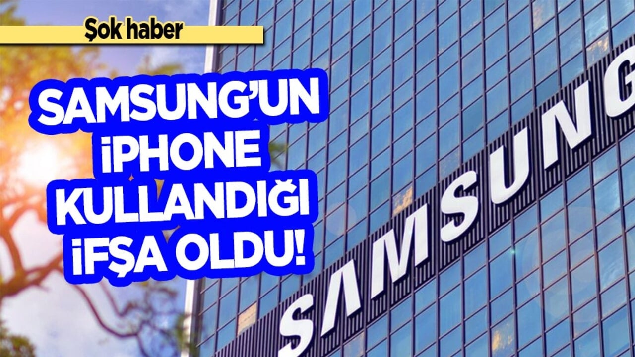 İfşa oldu: Samsung'un iPhone kullandığı ortaya çıktı! Kafaları allak bullak eden olay