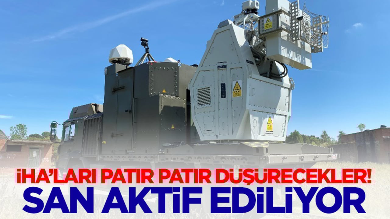İHA'ları patır patır düşürecekler! SAN aktif ediliyor