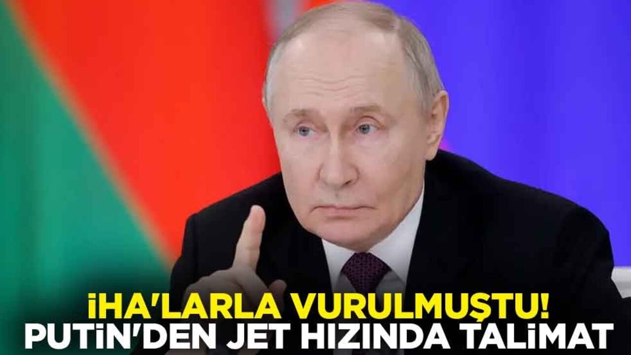 İHA'larla vurulmuştu! Putin'den jet hızında talimat