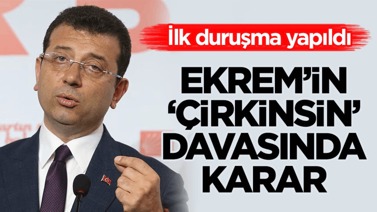 İlk duruşma yapıldı! Ekrem’in ‘çirkinsin’ davasında karar