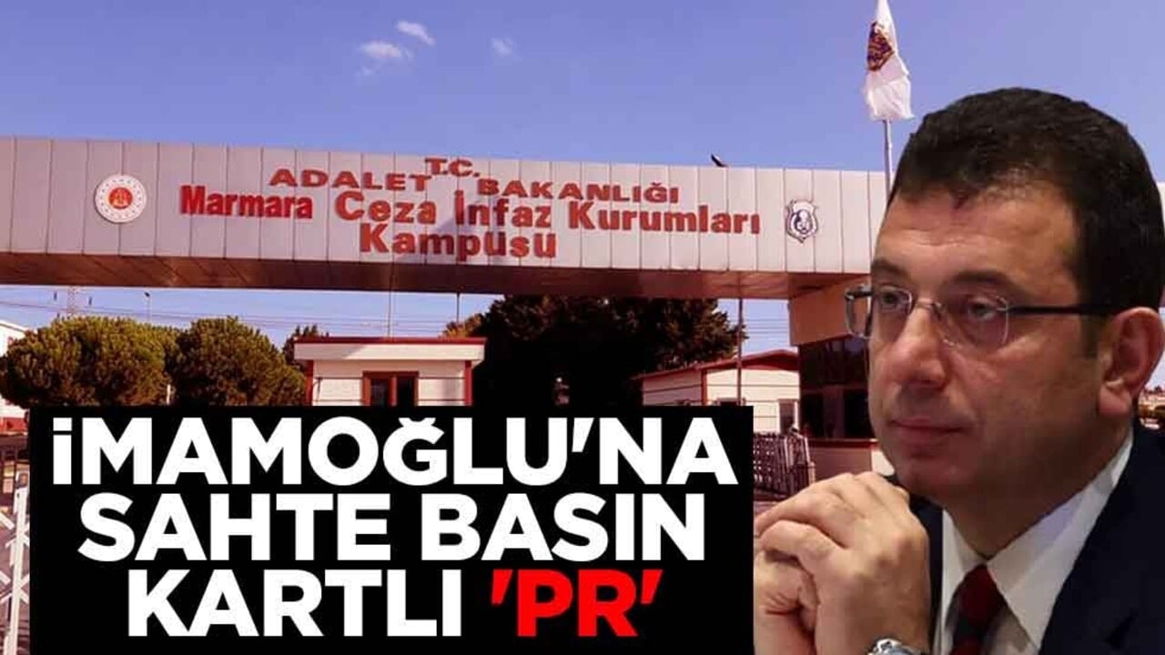 İmamoğlu propagandası için gazeteci kılığına girdiler! İmamoğlu'na sahte basın kartlı 'PR'