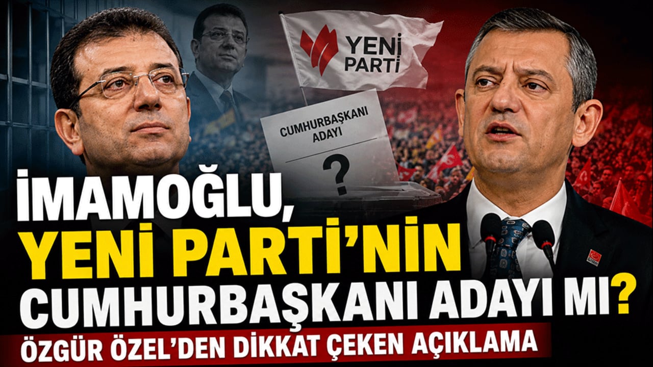 İmamoğlu, Yeni Parti'nin Cumhurbaşkanı adayı mı? Özgür Özel'den dikkat çeken açıklama