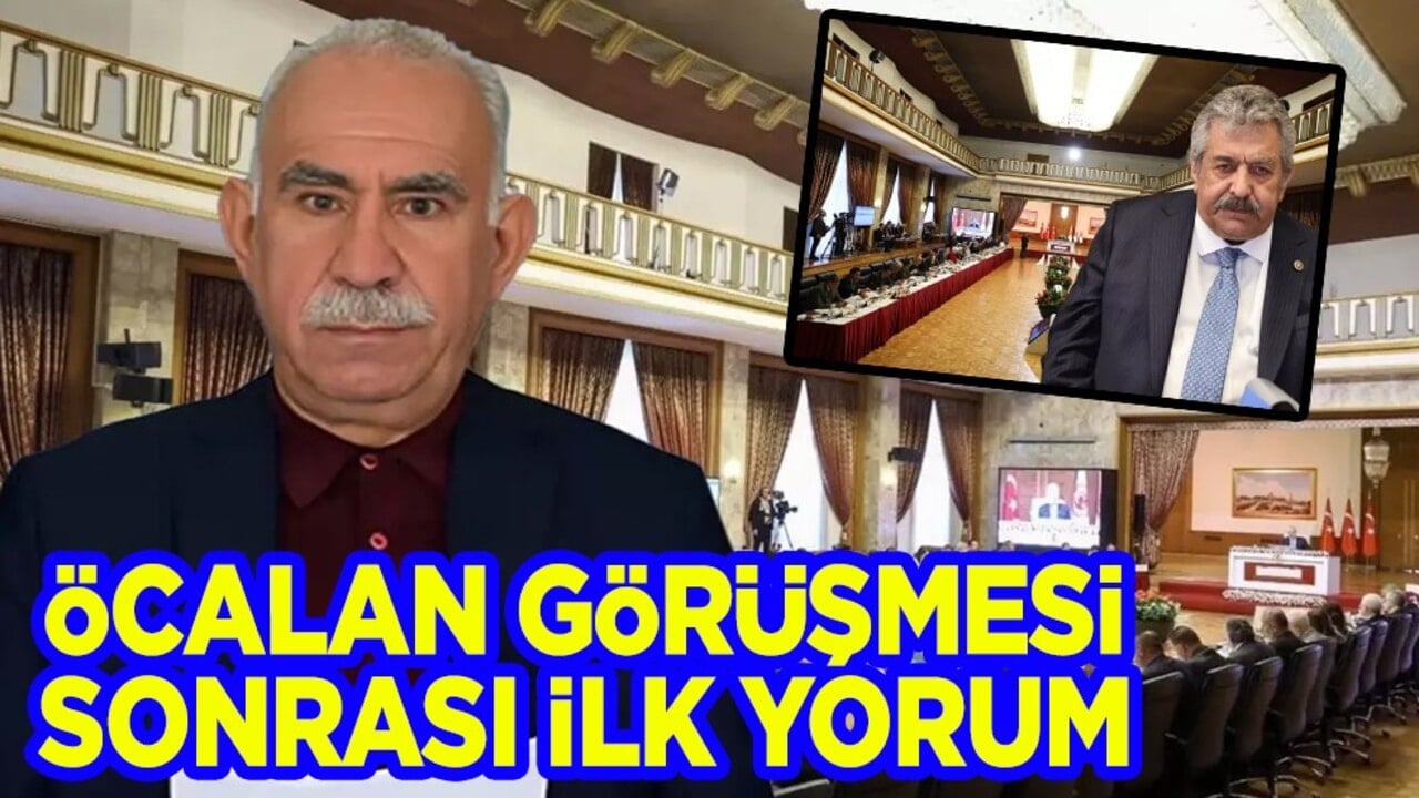 İmralı'ya giden MHP'li Feti Yıldız'dan Öcalan görüşmesi sonrası ilk yorum: Hukuki nizamı dağıtacaktır 