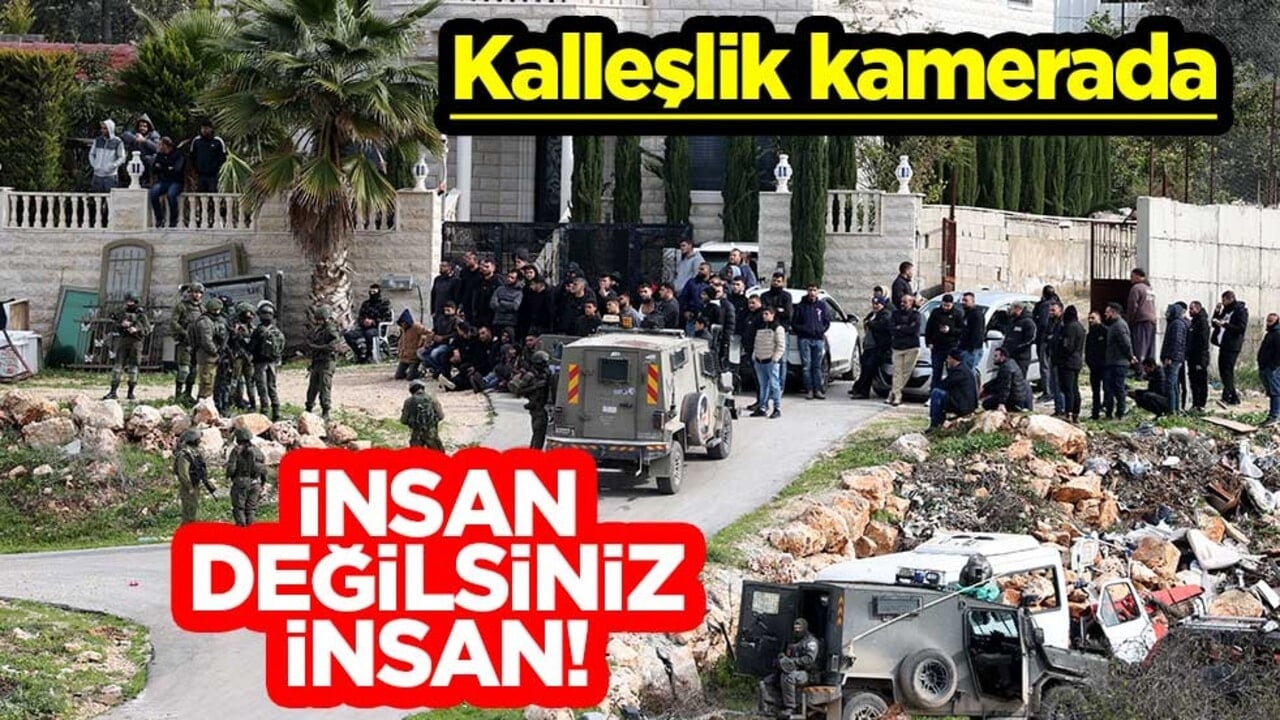 İnsan değilsiniz insan! Kalleşlik kamerada