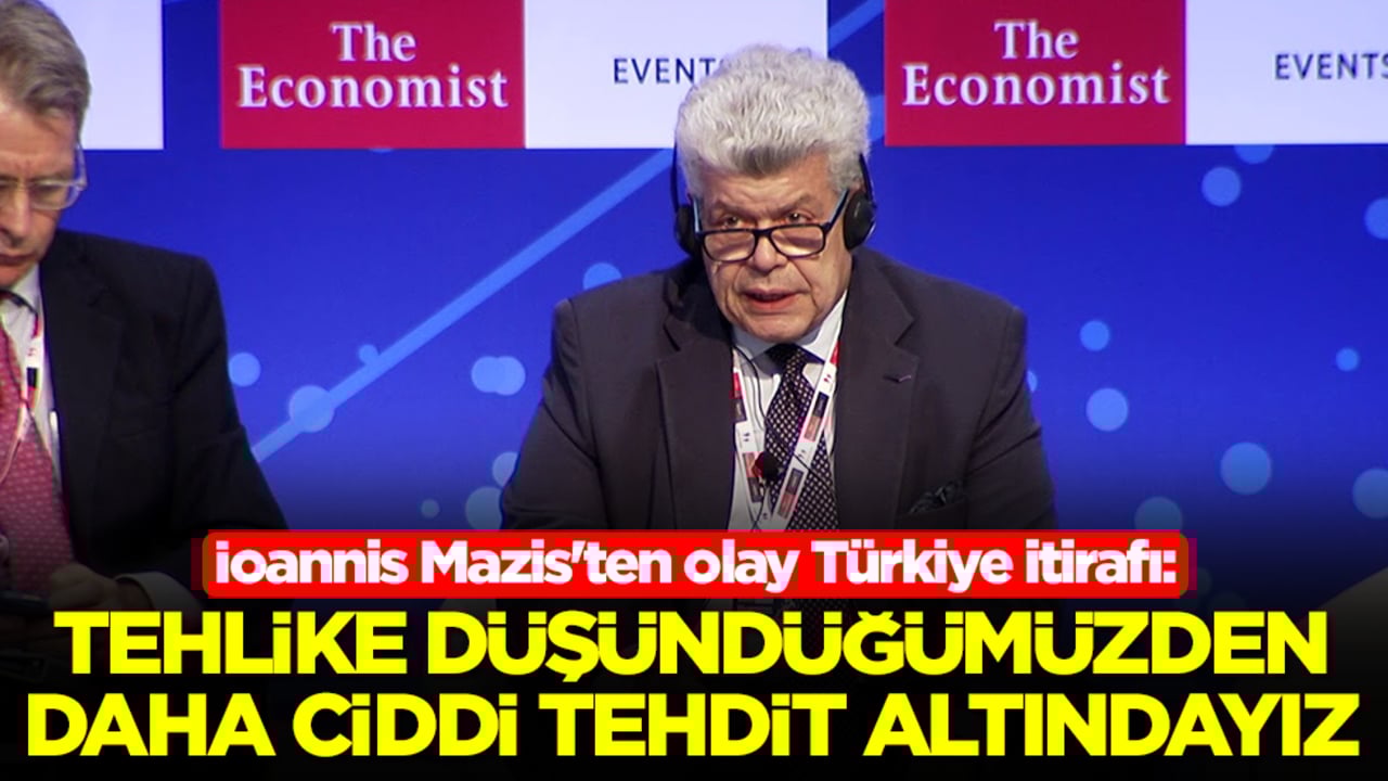 İoannis Mazis'ten olay Türkiye itirafı: Tehlike düşündüğümüzden daha ciddi tehdit altındayız