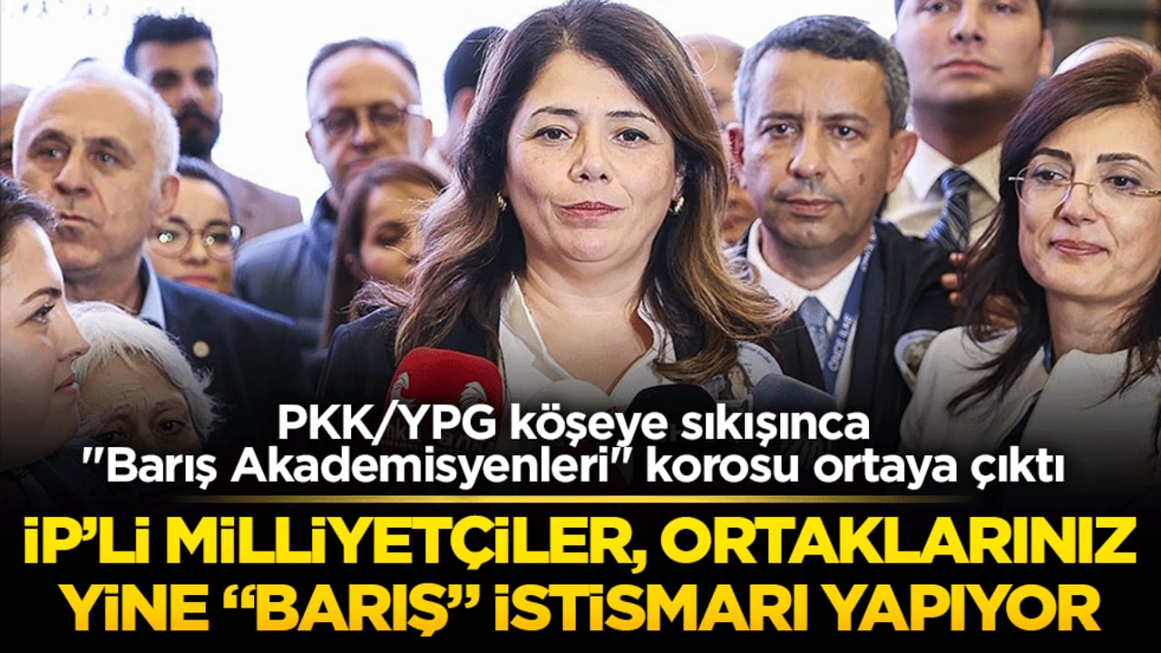 İP’li milliyetçiler, ortaklarınız yine "barış" istismarı yapıyor