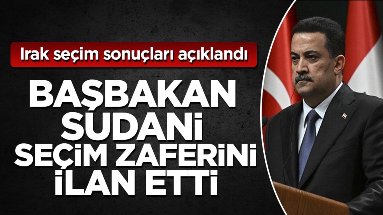 Irak’ta genel seçimi Başbakan Sudani’nin koalisyonu kazandı