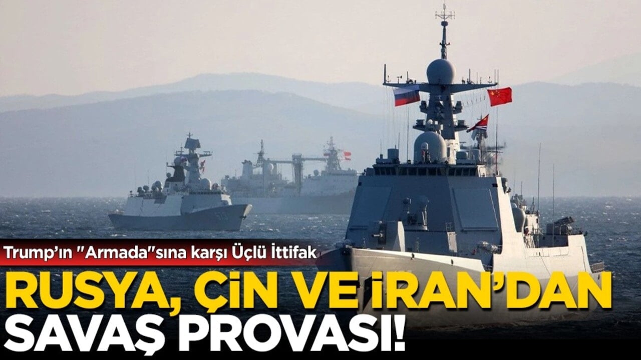 İran, ABD donanması yakınlarında Çin ve Rusya ile askeri tatbikat yapacak