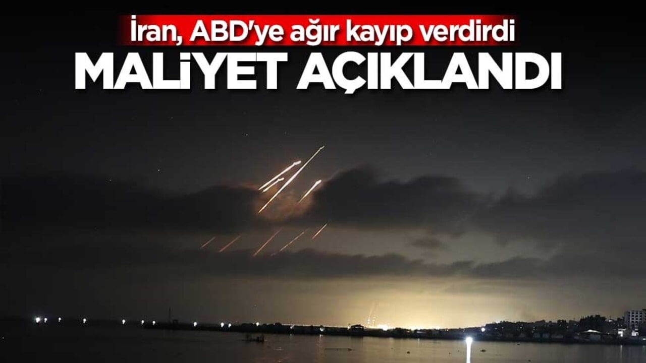 İran, ABD'ye ağır yara aldırdı! Maliyeti açıklandı