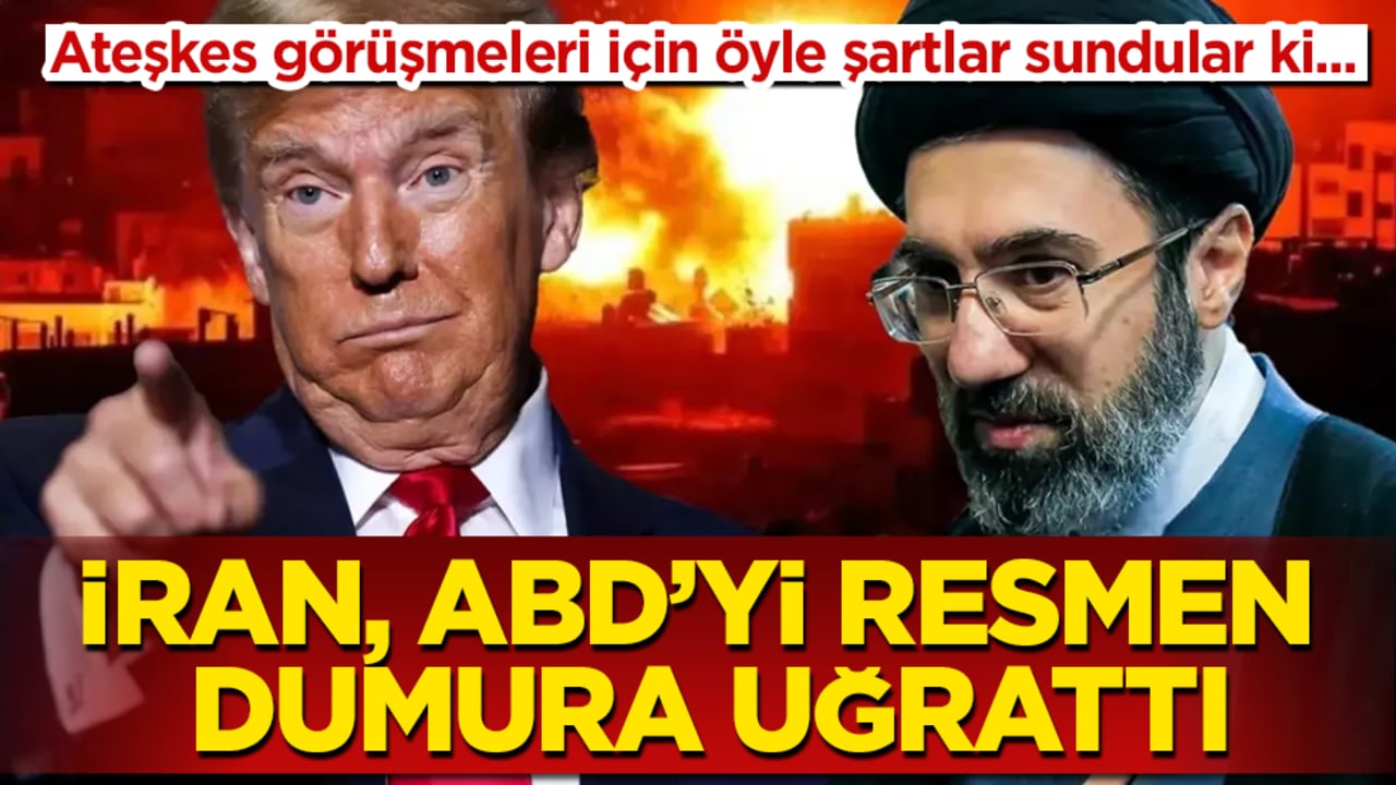 İran, ABD’yi resmen dumura uğrattı! Ateşkes görüşmeleri için öyle şartlar sundular ki...