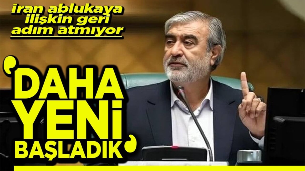 İran ablukaya ilişkin geri adım atmıyor ‘Daha yeni başladık’