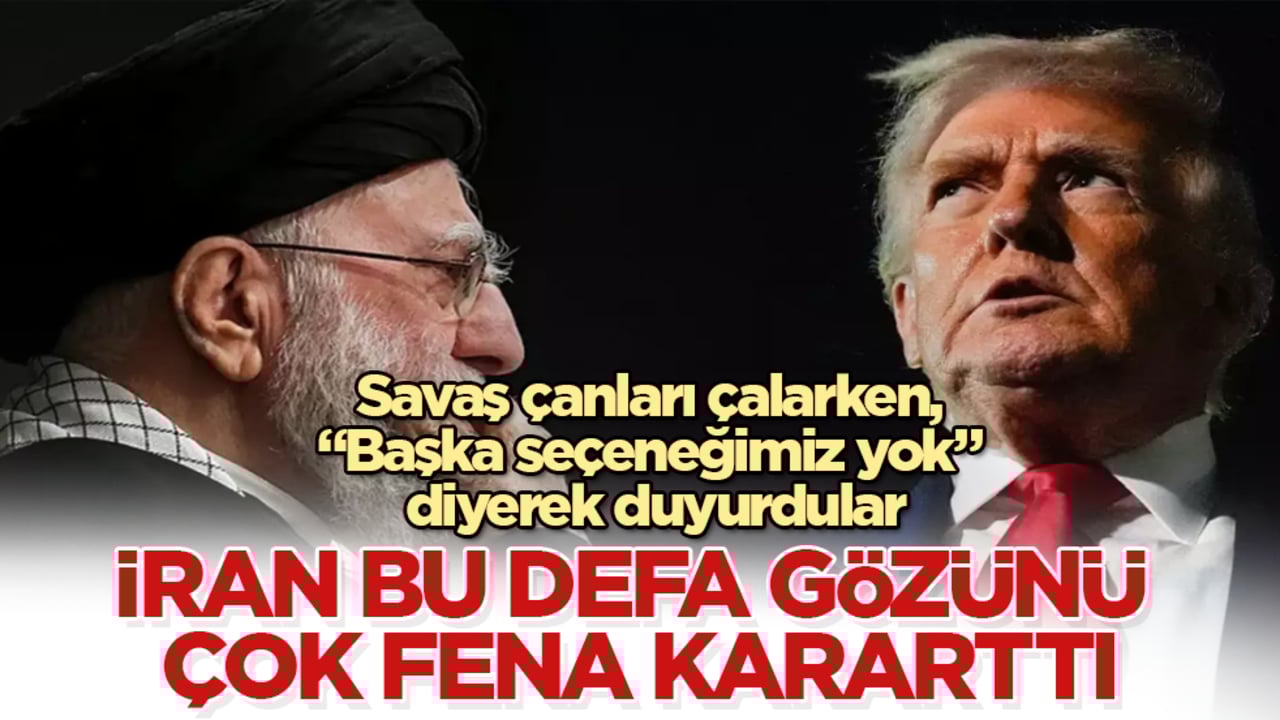İran bu defa gözünü fena kararttı! Savaş çanları çalarken, "Başka seçeneğimiz yok" diyerek duyurdular