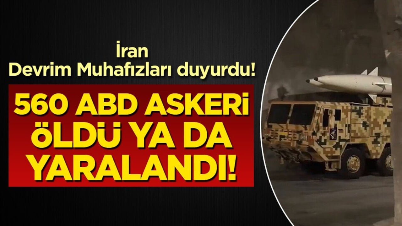 İran Devrim Muhafızları: 560 ABD askeri öldü ya da yaralandı