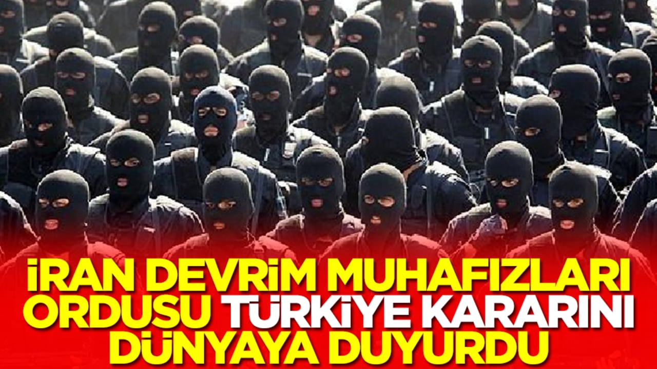 İran Devrim Muhafızları Türkiye kararını dünyaya duyurdu: Saldırı...