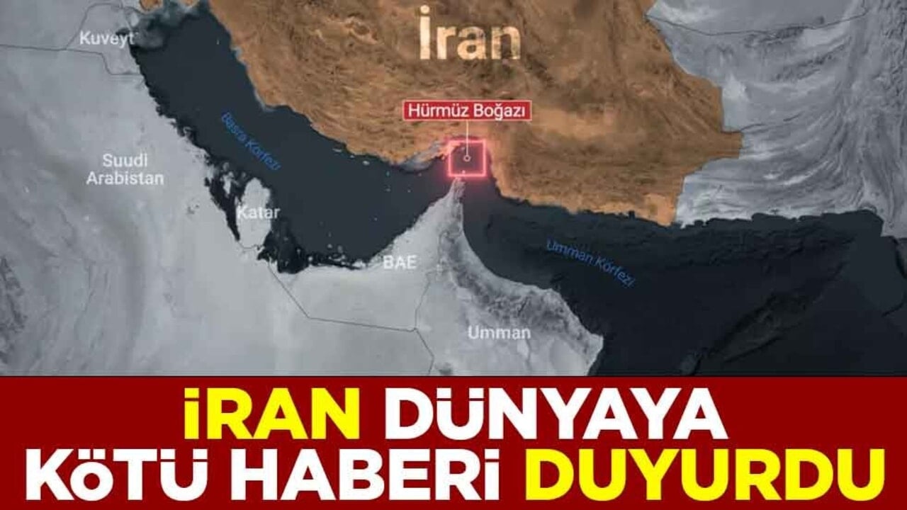 İran dünyaya kötü haberi duyurdu