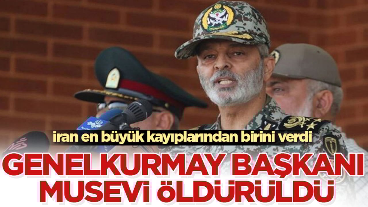 İran en büyük kayıplarından birini verdi! Genelkurmay Başkanı öldürüldü