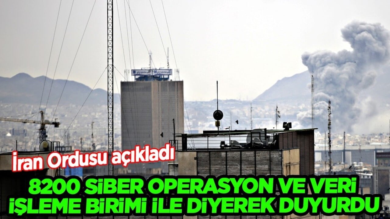 İran ordusu tüm dünyaya duyurdu: İsrail askeri istihbaratını ve bazı hava üslerini İHA'larla hedef aldık!
