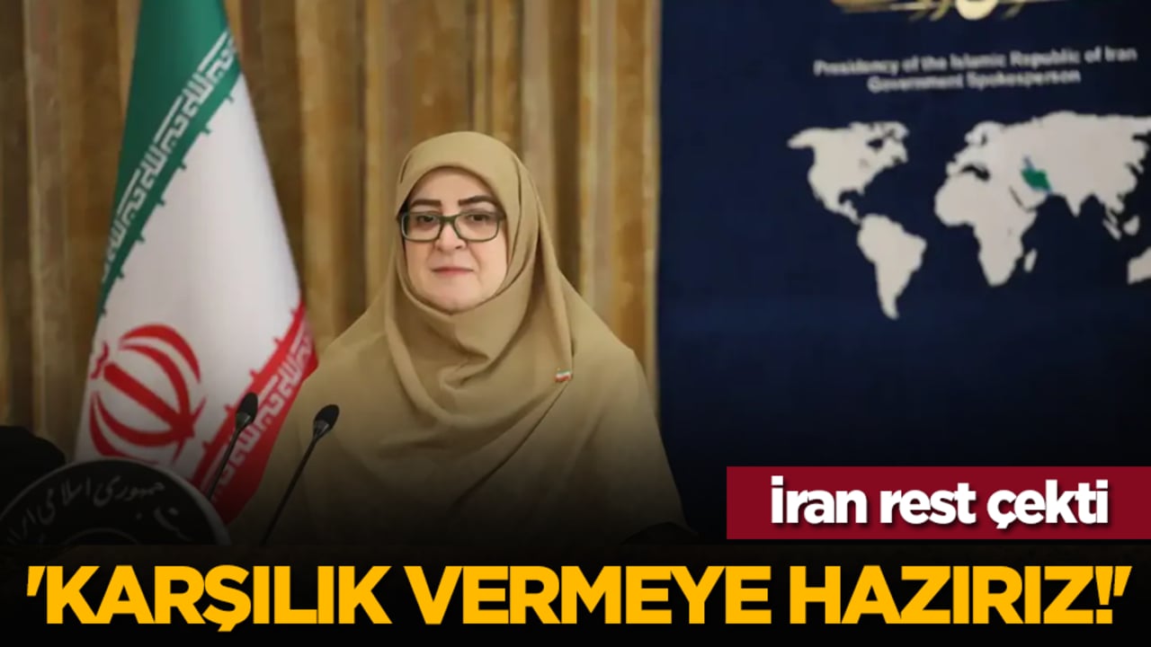 İran rest çekti: 'Karşılık vermeye hazırız!'