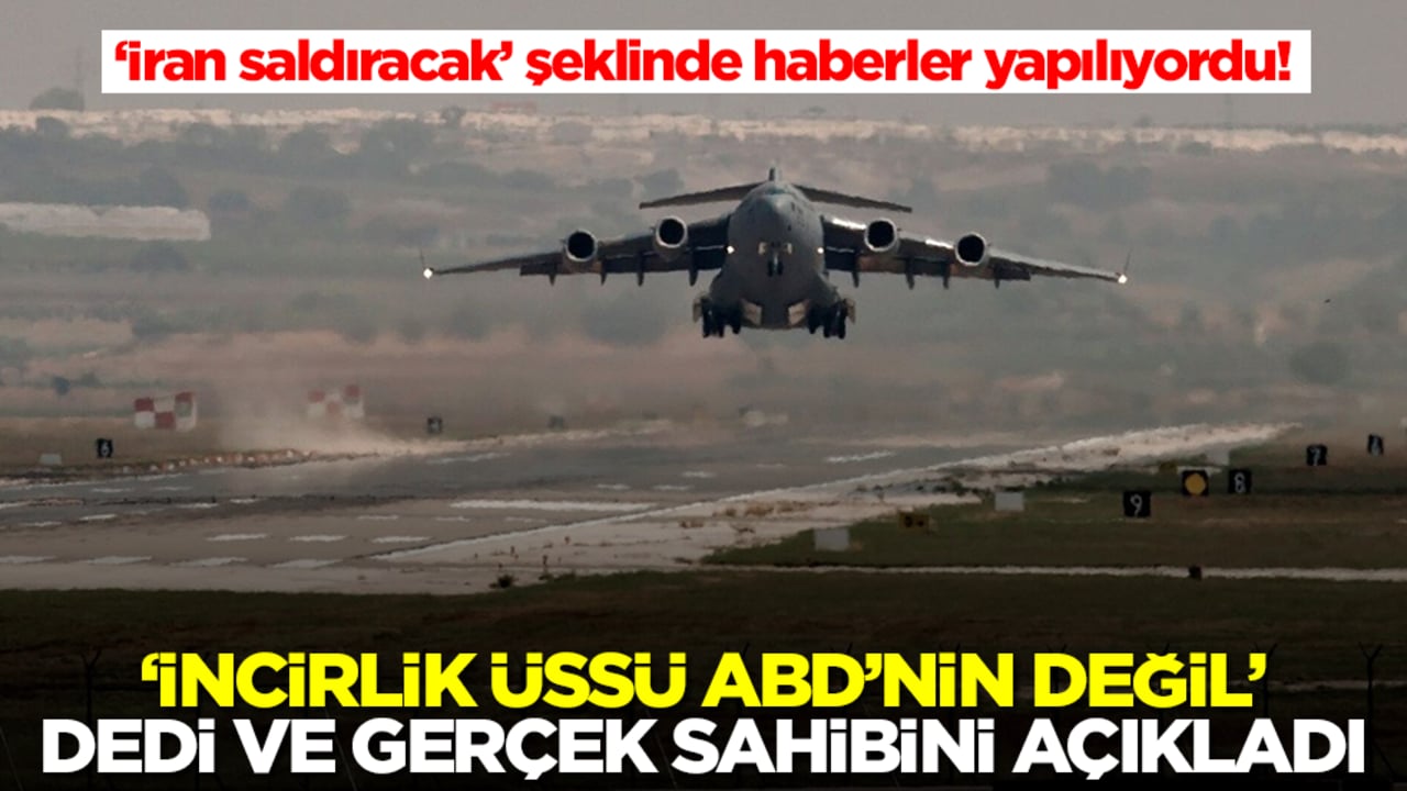'İran saldıracak' deniyordu! Hulusi Akar 'İncirlik Üssü ABD'nin değil' dedi ve gerçek sahibini açıkladı