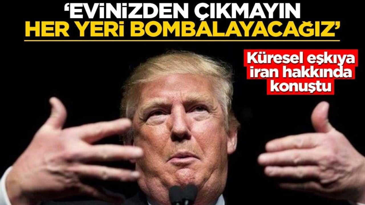 İran savaşı başladı! Trump'tan ilk açıklama geldi