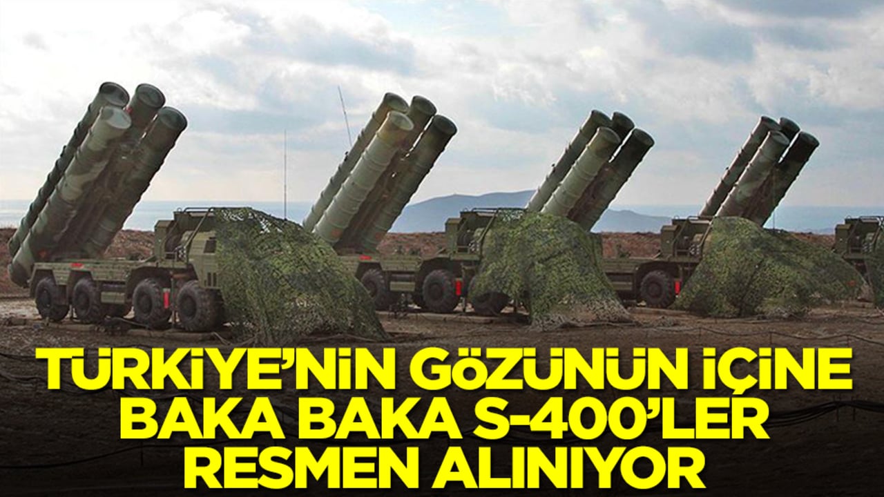  İran savaşı sürerken Türkiye'nin gözünün içine baka baka S-400'ler resmen alınıyor