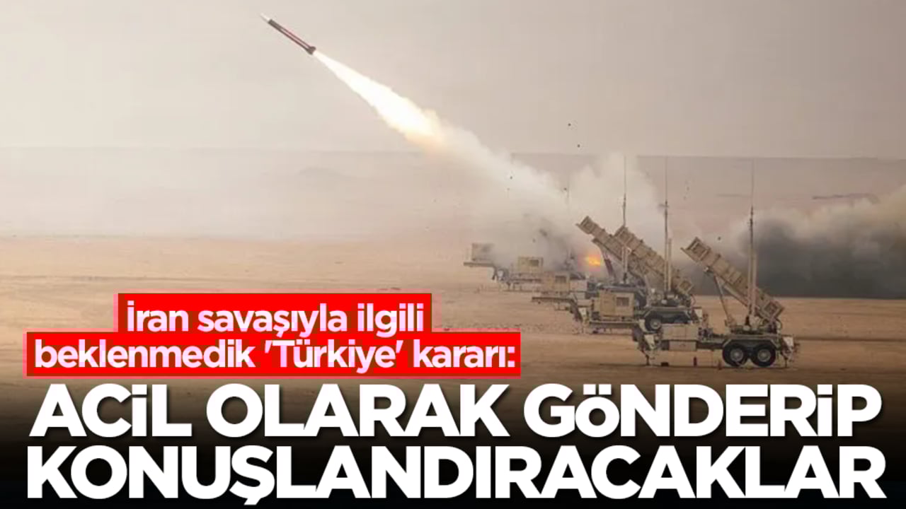 İran savaşıyla ilgili beklenmedik 'Türkiye' kararı: Acil olarak gönderip konuşlandıracaklar