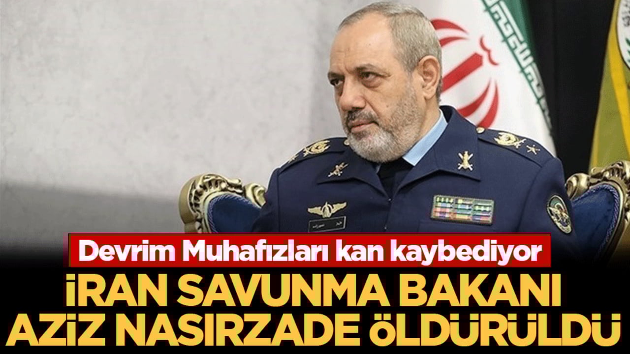 İran Savunma Bakanı Nasırzade öldürüldü