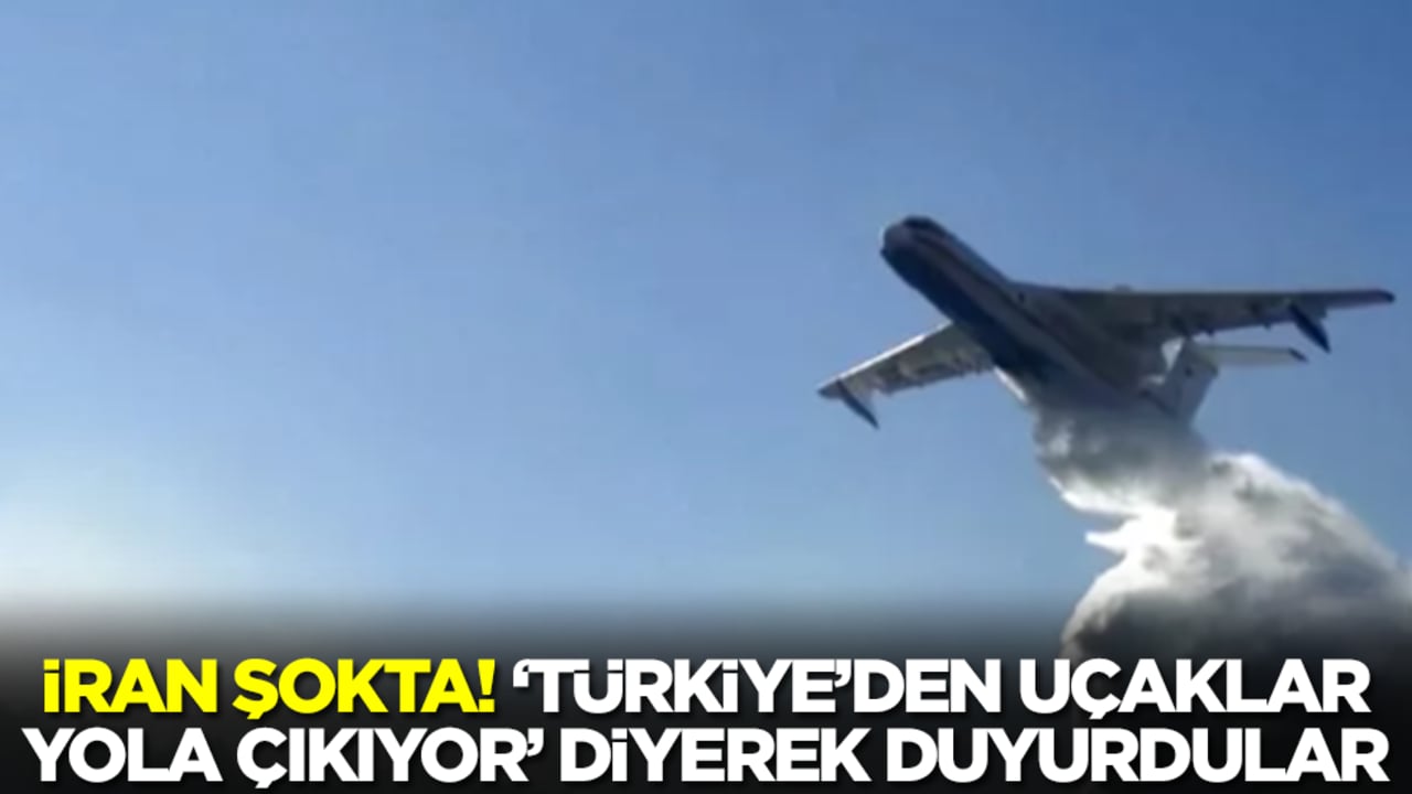 İran şokta! 'Türkiye'den uçaklar ülkemize doğru yola çıkıyor' diyerek duyurdular