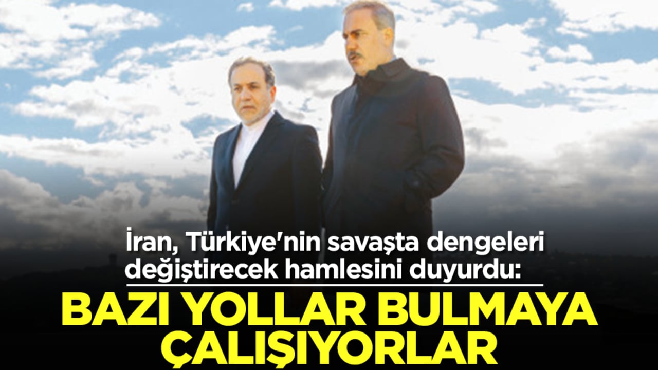 İran, Türkiye'nin savaşta dengeleri değiştirecek hamlesini duyurdu: Bazı yollar bulmaya çalışıyorlar