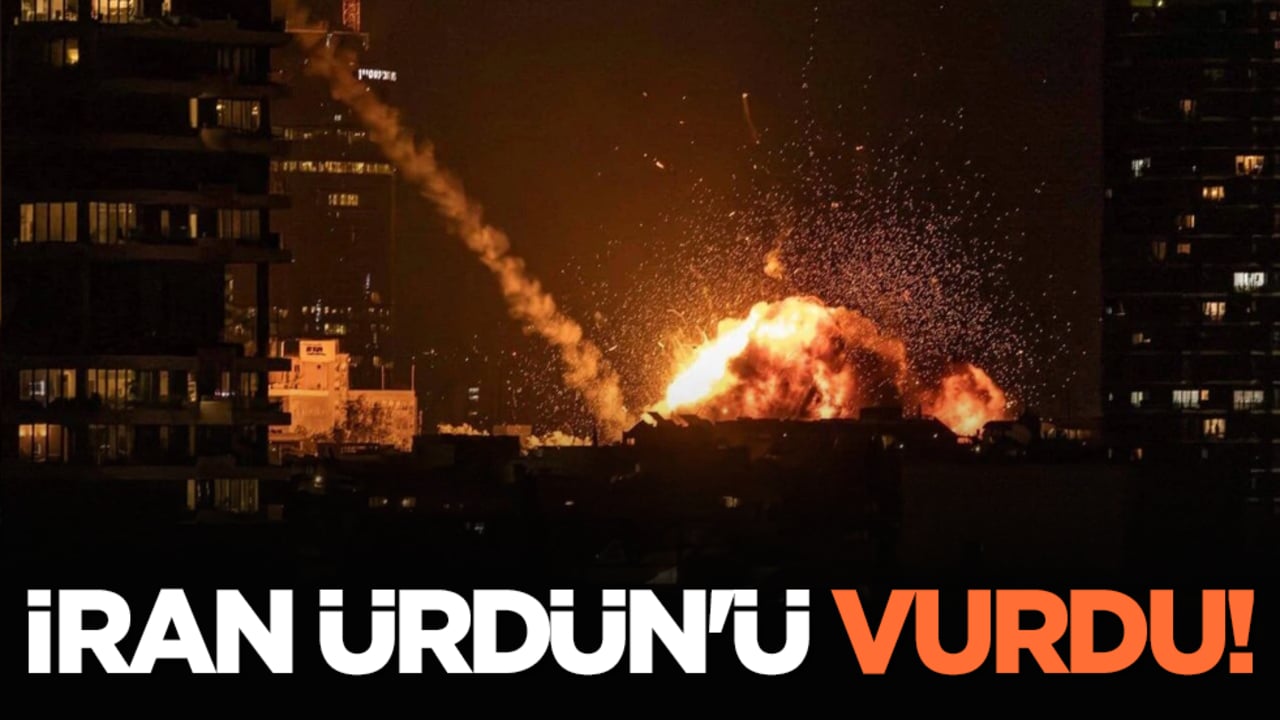 İran Ürdün'ü vurdu!