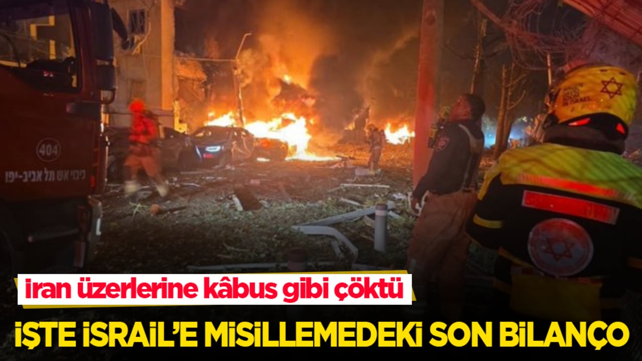 İran üzerlerine kâbus gibi çöktü! İşte İsrail’e misillemedeki son bilanço