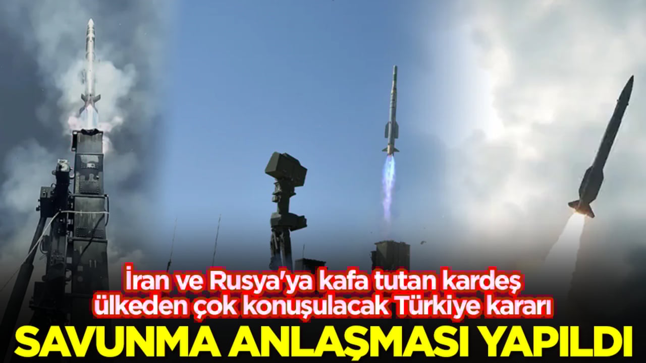 İran ve Rusya'ya kafa tutan kardeş ülkeden çok konuşulacak Türkiye kararı: Savunma anlaşması yapıldı