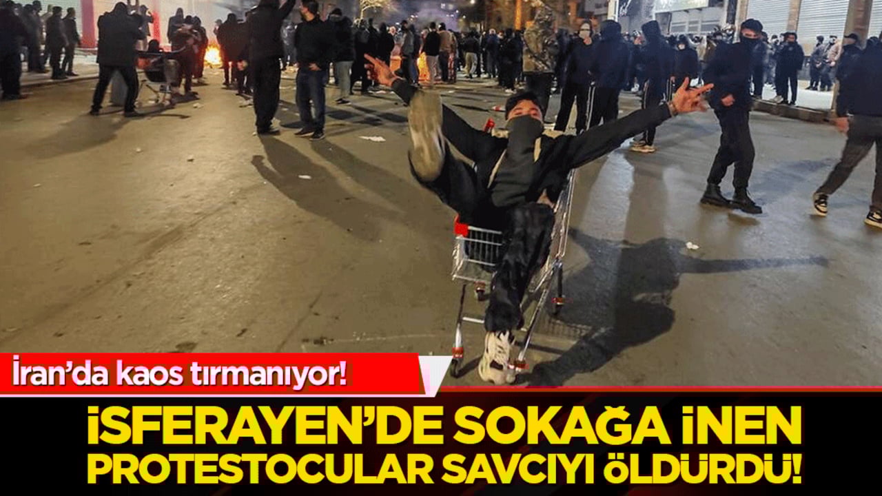 İran’da kaos tırmanıyor! İsferayen’de sokağa inen protestocular savcıyı öldürdü!