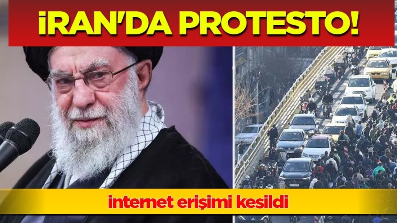 İran'da protesto! İran'dan güvenlik güçlerine talimat! Çalışma günlerce sürecek: İnternet erişimi kesildi