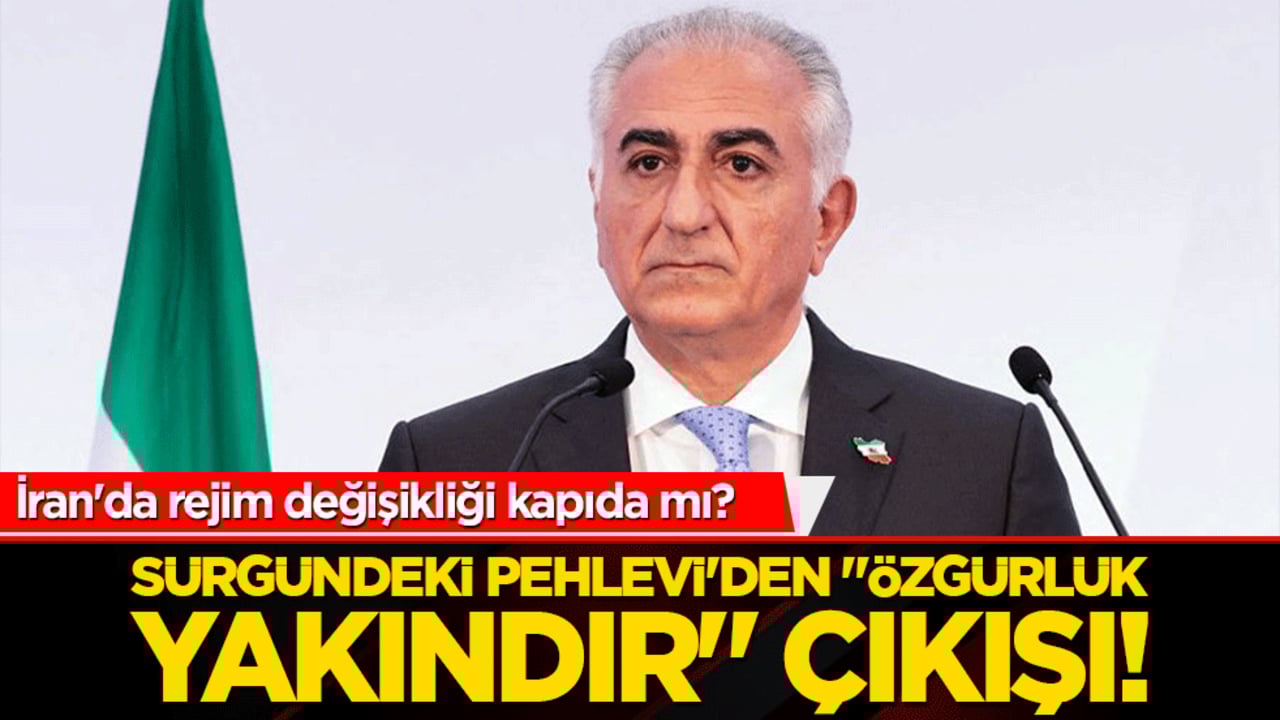 İran'da rejim değişikliği kapıda mı! Sürgündeki Pehlevi'den "özgürlük yakındır" çıkışı!