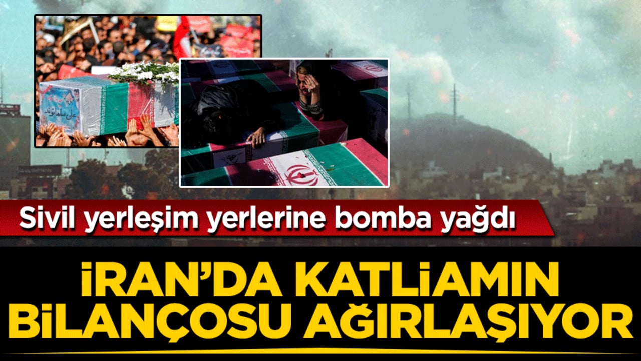 İran’da sivil yerleşim yerlerine bomba yağdı: Katliamın bilançosu ağırlaşıyor: Can kaybı 787’ye yükseldi