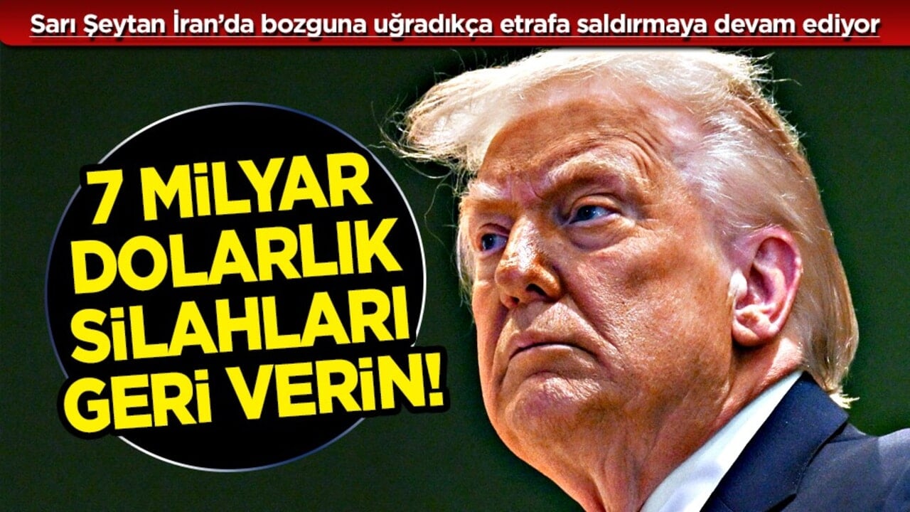 İran'daki saldırılar sonrası kimyası bozulan Trump'ın iyice şirazesi kaydı!