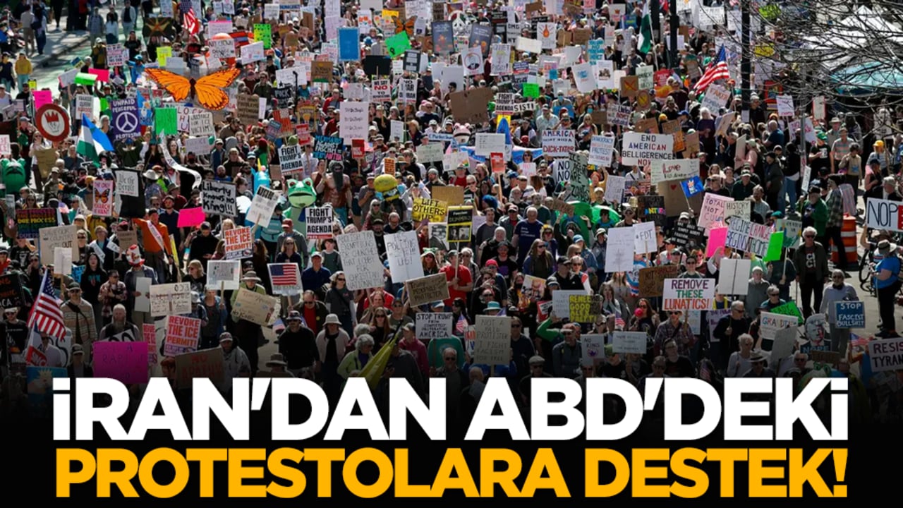 İran'dan ABD'deki protestolara destek!