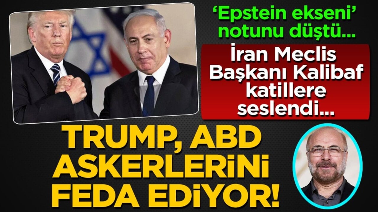 İran'dan dikkat çeken açıklama! Trump, ABD askerlerini feda ediyor... 