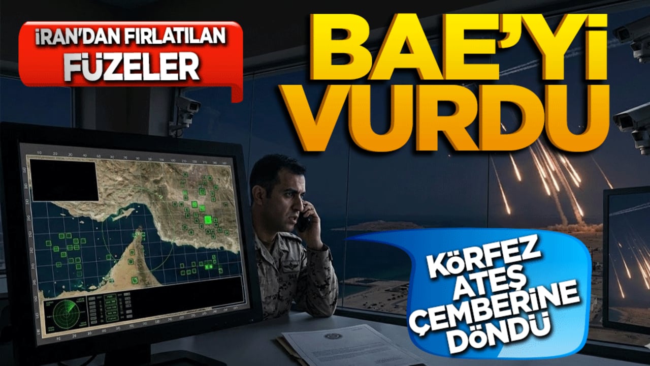 İran'dan fırlatılan füzeler BAE'yi vurdu! Körfez ateş çemberine döndü