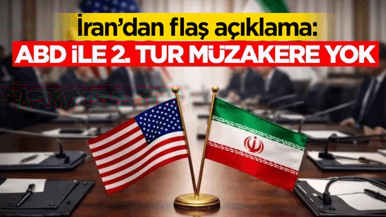 İran’dan flaş açıklama: ABD ile 2. tur müzakere yok